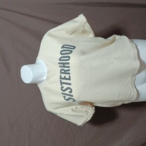 Chick-a-D SISTERHOOD Ribbed Super Soft top size L